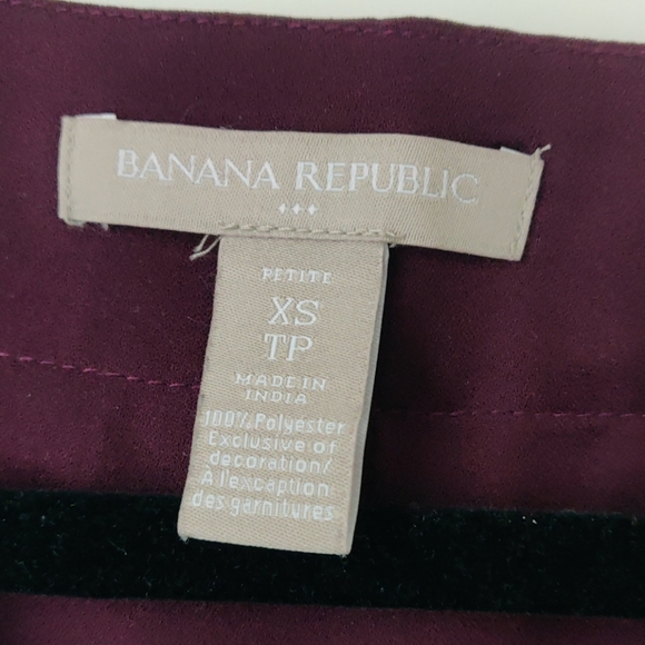 Banana Republic Burgundy Tank Top - Picture 3 of 4